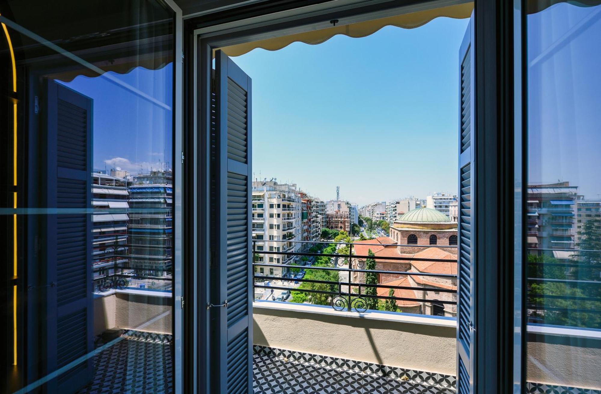 King Apartment Thessaloniki By Luxlikehome Saloniki Zewnętrze zdjęcie