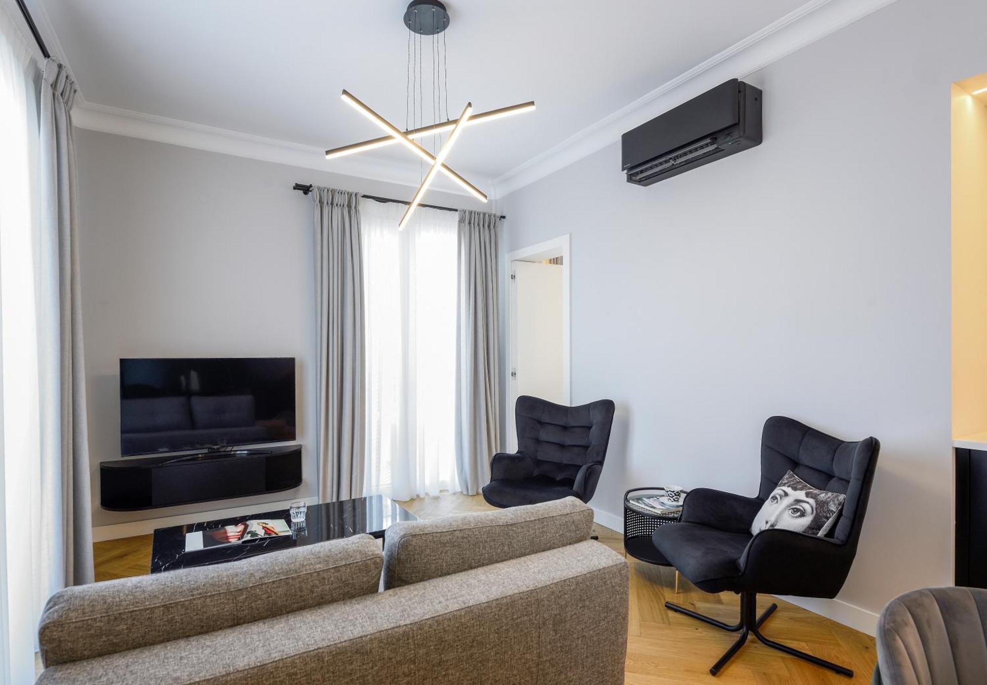 King Apartment Thessaloniki By Luxlikehome Saloniki Zewnętrze zdjęcie