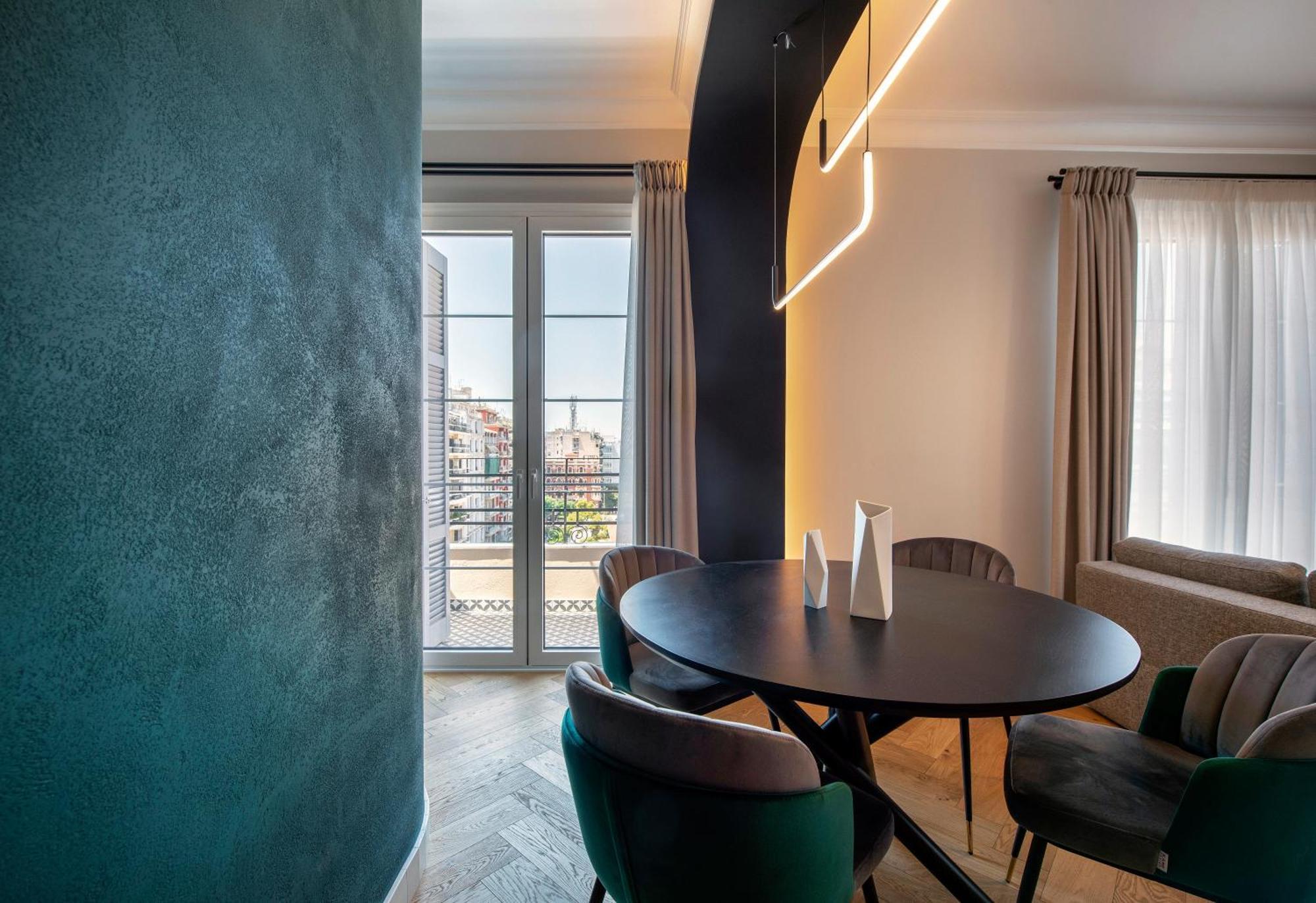 King Apartment Thessaloniki By Luxlikehome Saloniki Zewnętrze zdjęcie