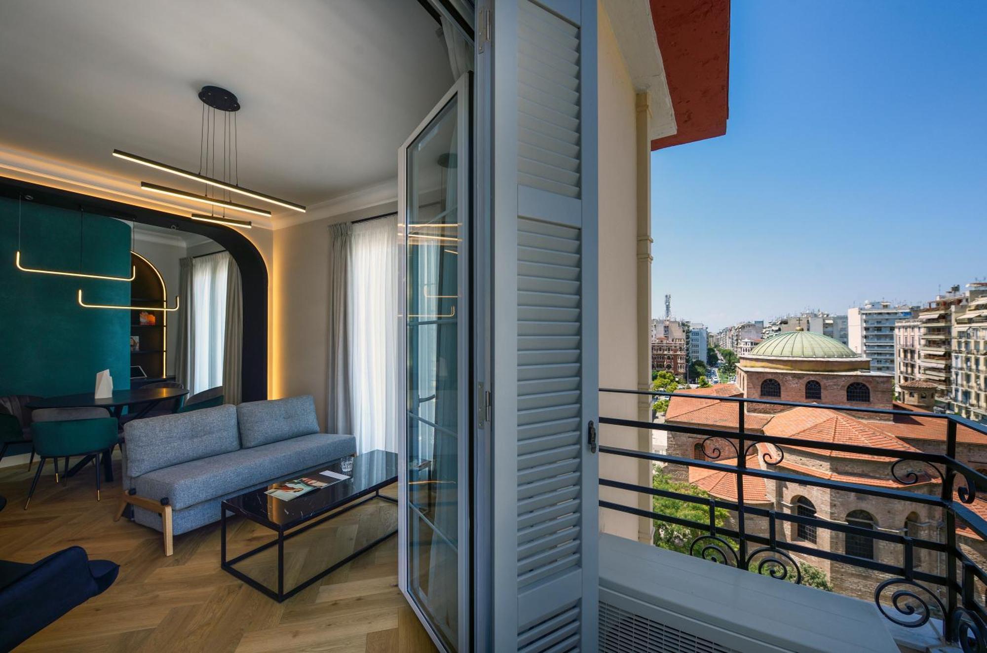 King Apartment Thessaloniki By Luxlikehome Saloniki Zewnętrze zdjęcie