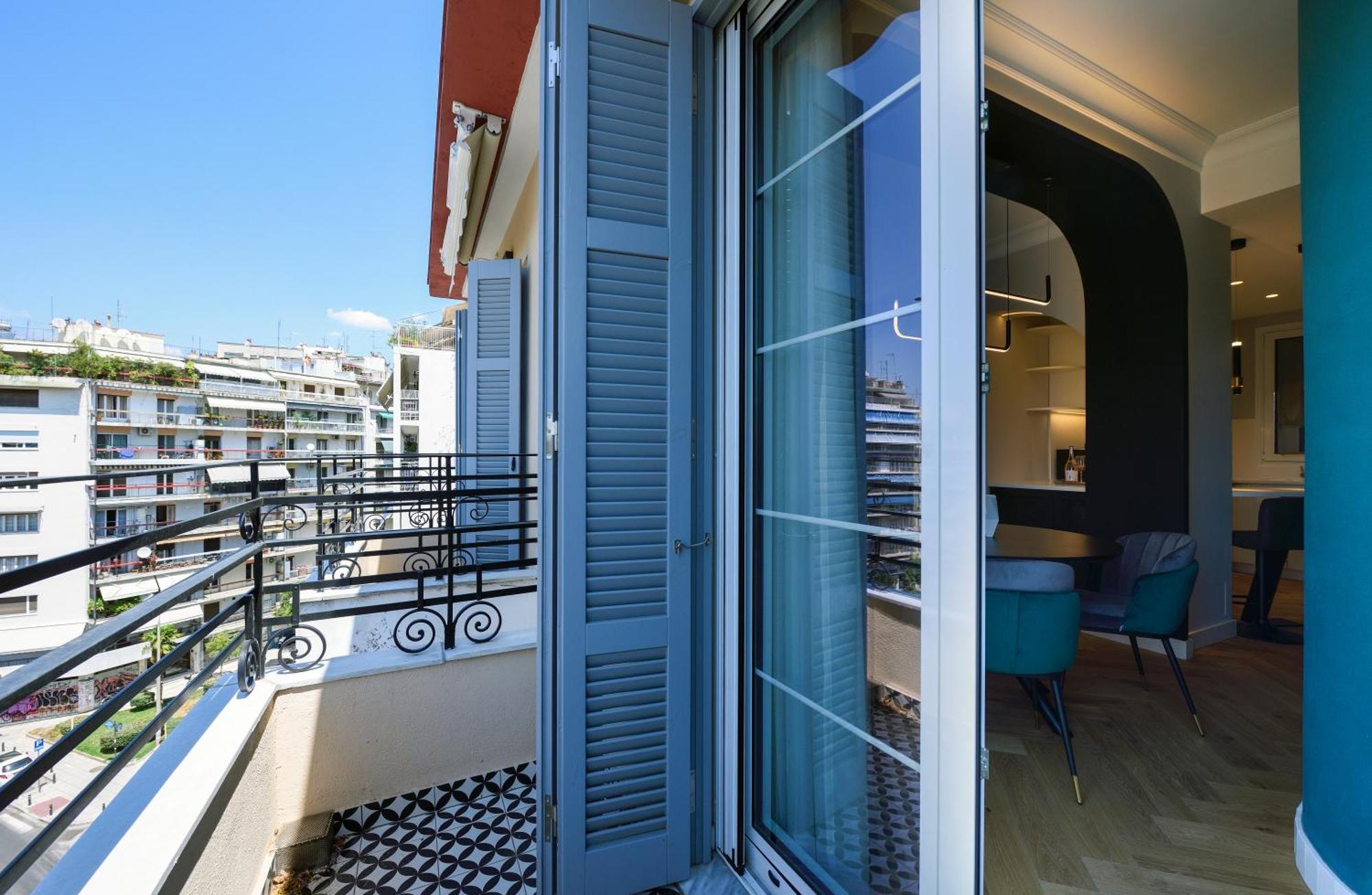 King Apartment Thessaloniki By Luxlikehome Saloniki Zewnętrze zdjęcie