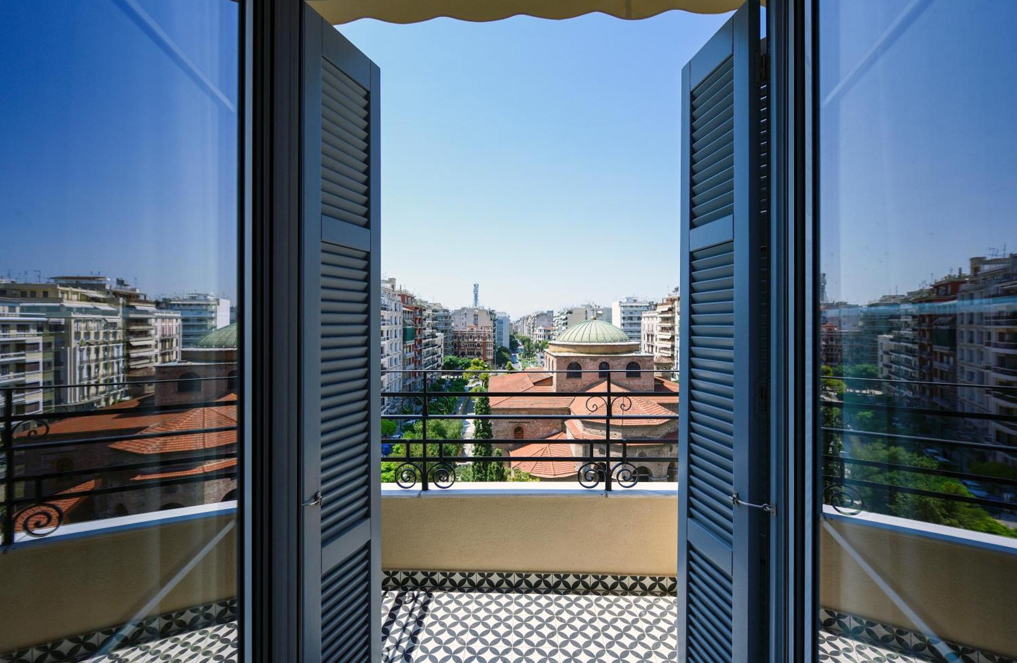 King Apartment Thessaloniki By Luxlikehome Saloniki Zewnętrze zdjęcie